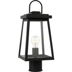 Black - Outdoor Lighting Generation Lighting Founders Lamp Post 17.2"