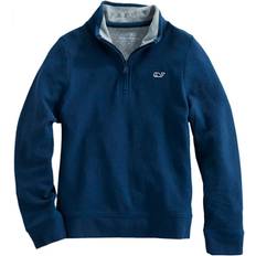 XXS Sweatshirts Children's Clothing Vineyard Vines Boys' Saltwater 1/4-Zip Pullover Sweatshirt, Navy