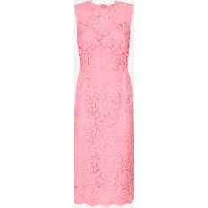 Dolce & Gabbana Midikleid aus Spitze Pink