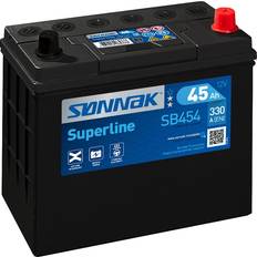 Kjøretøybatterier Batterier & Ladere Sønnak batteri superline SB454