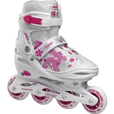 White Inlines & Roller Skates Roces Jokey 3.0 Girl - White/Pink