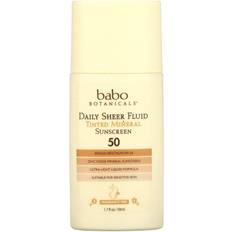 Babo Botanicals Daily Sheer Tinted Mineral Sunscreen Fluid SPF50 1.7fl oz