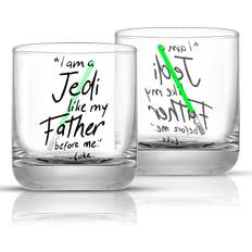 Joyjolt Star Wars New Hope Luke Skywalker Lightsaber Drinking Glass