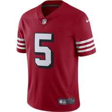 Nike Men's Trey Lance Scarlet San Francisco 49ers Alternate Vapor Limited Jersey