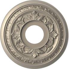 Ceiling Mouldings Ekena Millwork P Baltimore Thermoformed PVC Medallion Metallic Metallic