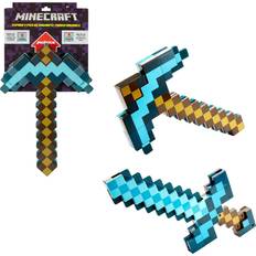 Mattel Toy Weapons Mattel Minecraft Transforming Diamond Sword Pickaxe