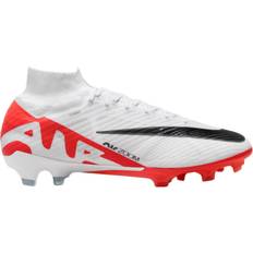 Laced Soccer Shoes Nike Mercurial Superfly 9 Elite FG M - Bright Crimson/Black/White
