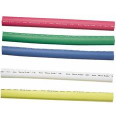 Ancor adhesive lined heat shrink tubing 5-pack, 6" 12 to 8 awg, assorted c