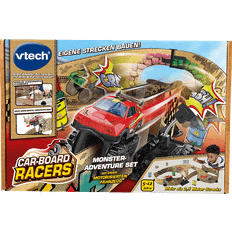 Günstig Autorennbahnen Vtech Car-Board Racers Monster-Adventure Set, Bahn