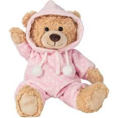 Kaninchen Stofftiere Teddy hermann 91386 schlafanzugbär rosa
