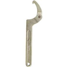 Hook Wrenches 1-1/4" to 3" Bronze Finish, Adjustable Pin Spanner 8" OAL