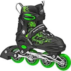 Green Inline Skates Roller Derby Ion 7.2 Jr