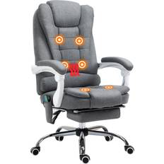 Vinsetto Heated Massage Office Chair with 6 Vibration Points