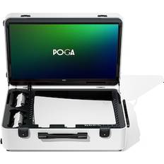 Spieletaschen & Hüllen POGA Lux White - PS5 Inlay Gamingkoffer, Weiß