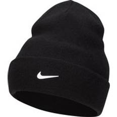 One Size Kinderbekleidung Nike Kid's Peak Swoosh Beanie - Black/White