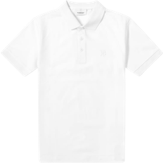 Burberry Monogram Motif Polo Shirt - White