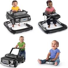Baby Walker Wagons Bright Starts Ways to Play Walker Ford F-150, Agate Black, 4-in-1 Walker Ages 6 Months