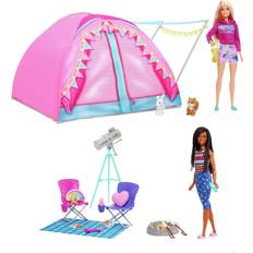 Barbie Dolls & Doll Houses Barbie Let's Go Camping Tent
