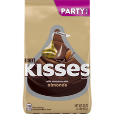 Hershey's Chocolates Hershey's Kisses Milk Chocolate with Almonds Candy 32oz 1