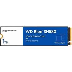M.2 - Solid State Drive (SSD) Harddisker & SSD-er Western Digital Blue SN580 WDS100T3B0E 1TB
