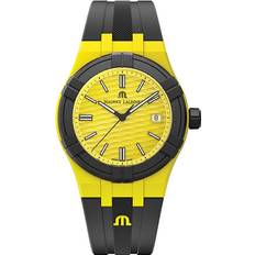 Maurice Lacroix Men Wrist Watches Maurice Lacroix Aikon #TIDE Upcycled-Plastic 40mm Black