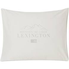 Lexington Kissenbezüge Lexington Printed Poplin Pillow Case White (60x)
