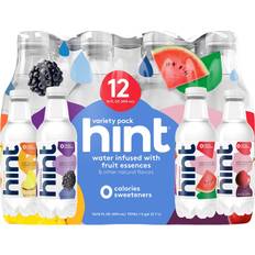Bottled Water Hint Starter Pack Flavored Water 16fl oz 12