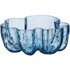 Glass Serving Bowls Kosta Boda Crackle Circular Serving Bowl
