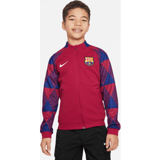 Nike FC Barcelona Jackets & Sweaters Nike Barcelona Academy Pro Anthem Jacket Red Kids