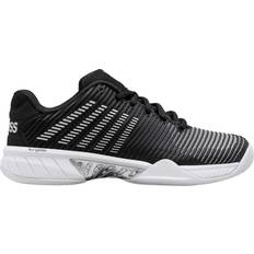 Racket Sport Shoes K-Swiss Hypercourt Express Black/White/Silver Women's Shoes Black