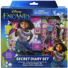 Disney Aufkleber Encanto Diary Set Green/Purple/White One-Size