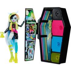 Monster High Spielzeuge Mattel Monster High Doll Frankie Stein Skulltimate Secrets Neon Frights