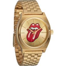 Nixon Wrist Watches Nixon Rolling Stones Time Teller gold/gold gold/gold