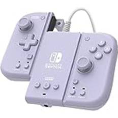 Nintendo Switch Game Controllers Hori switch split pad compact attachment set lavender nintendo switch