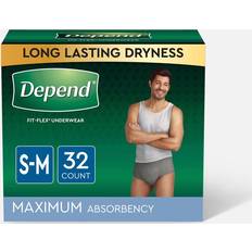 Depend Fresh Protection Adult Incontinence Underwear for Men Maximum S/M