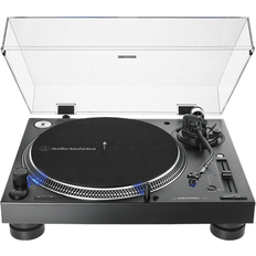Audio-Technica AT-LP140XPBK Direkt angetriebener DJ-Plattenspieler Schwarz Schwarz Versandkostenfrei