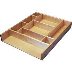 Kitchen Units Rev-A-Shelf LD-4CT21-1 Large Adjustable Wood Drawer Organizer Kit