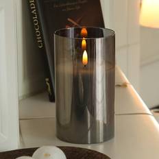 Glas Kerzen & Zubehör Kerze im Flamme LED-Licht