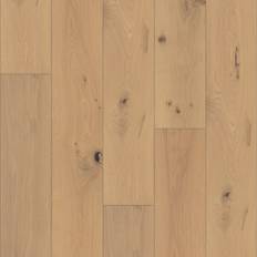 Shaw SW754 Expressions 9" Wide Wire Brushed Engineered White Oak Harmony