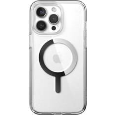 Speck Cases Speck iPhone 15 Pro Max Case-Presidio Perfect-Clear-ClickLock-MagSafe-6.7 Inch Phone Case-Presidio Clear/Chrome