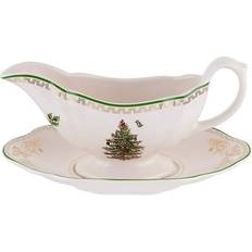 Sauce Boats Spode Christmas Tree Gold Collection Gravy Sauce Boat