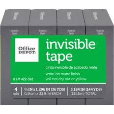 Office Depot Desk Tape & Tape Dispensers Office Depot Brand Invisible Tape, rolls