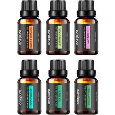 VTS Hotel Scented Essential Oils Set with Waterless Oil Diffuser, 100%  Nature Pure Organic Essential Oils for Diffusers for Home, Top 6  Aromatherapy Oils Blends