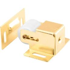 Prime-Line Brass Plated Closet Door Roller Catch with Strike