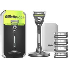 Rasierer & Rasierklingen Gillette nassrasierer labs inkl. 5 klingen reiseetui