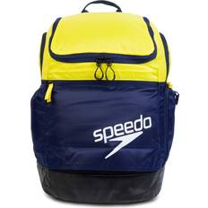 Speedo Swim Bags Speedo Unisex's Teamster Rucksack, Navy/Yellow/Black, One