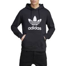 Adidas Men Sweaters adidas Men's Trefoil Hoodie Black