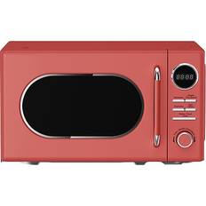 Red Microwave Ovens Magic Chef MC77CMR 0.7-Cu. Ft. 700-Watt Red
