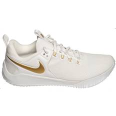 Nike Men Volleyball Shoes Nike Air Zoom HyperAce 2 SE - White/Metallic Gold