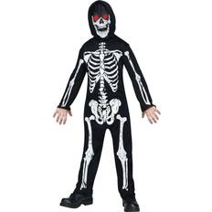 Skeletons Costumes Fun World Fade In/Out Skeleton Kid's Costume Black/White